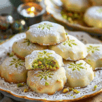 Homemade Pistachio Wedding Cookies