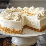Marshmallow Whip Cheesecake – No‑Bake Dream Dessert