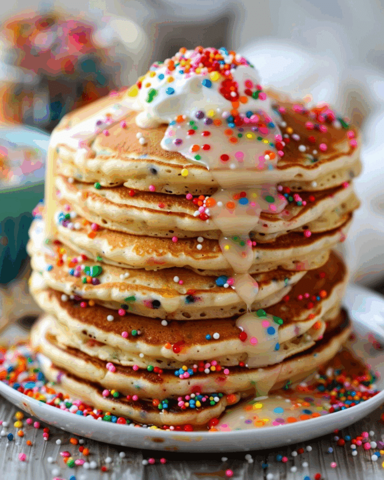 Sprinkle Pancakes