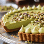 Irresistible Pistachio Tart with Creamy Pistachio Paste