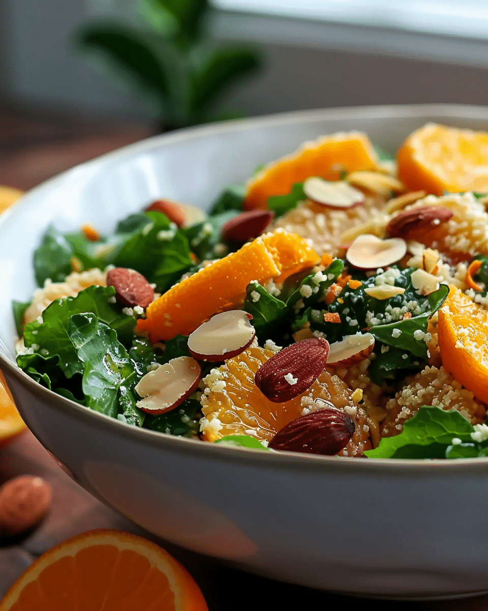 Orange Almond Superfood Salad