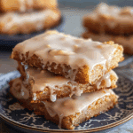 Soft Baked Maple Donut Bars