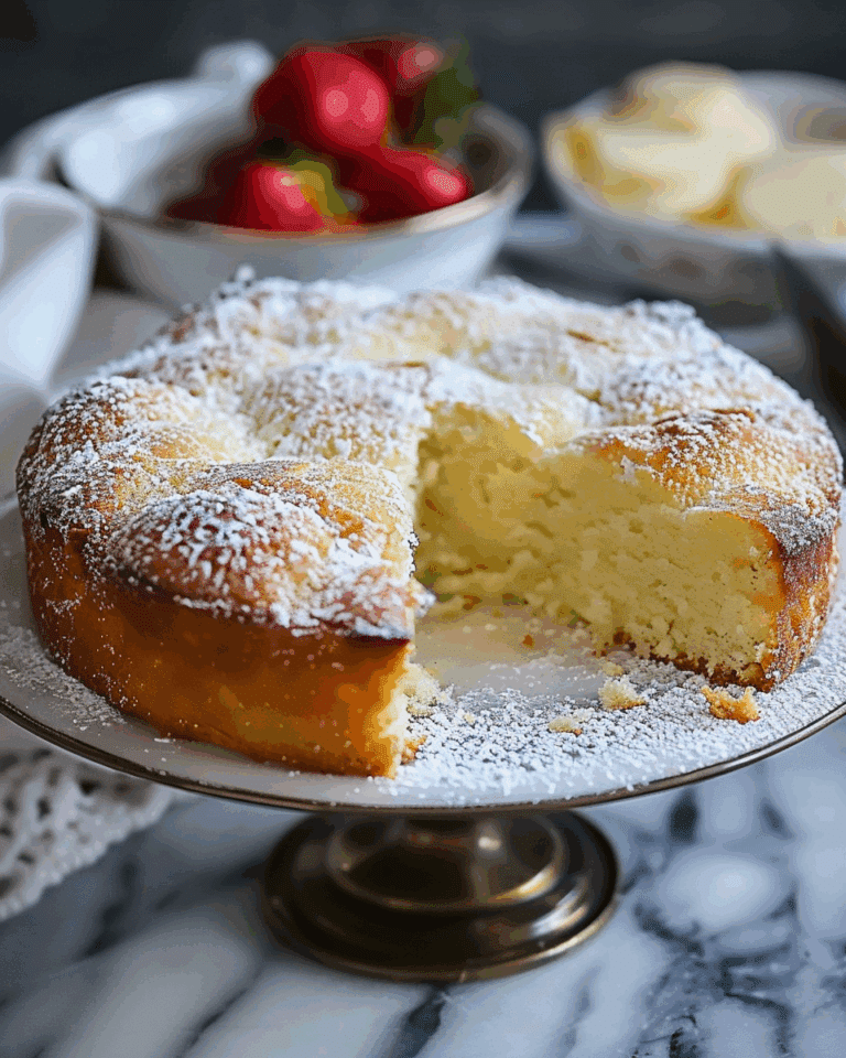 French Butter Cake