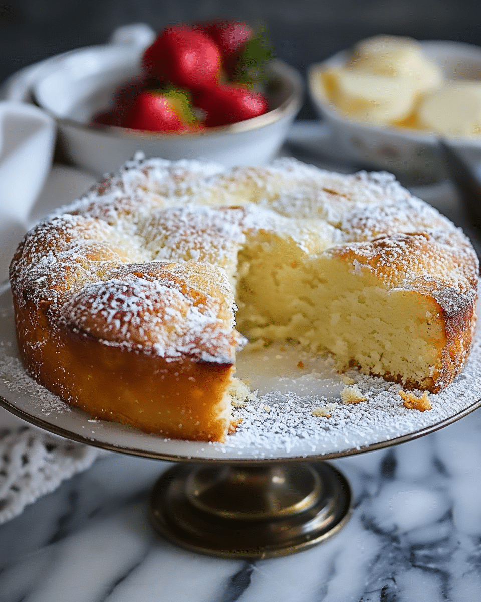 French Butter Cake