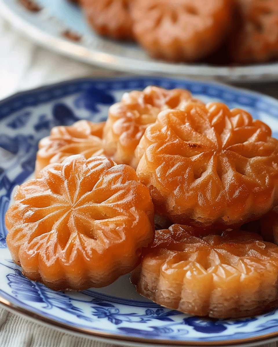 Yakgwa (Korean Honey Cookies)