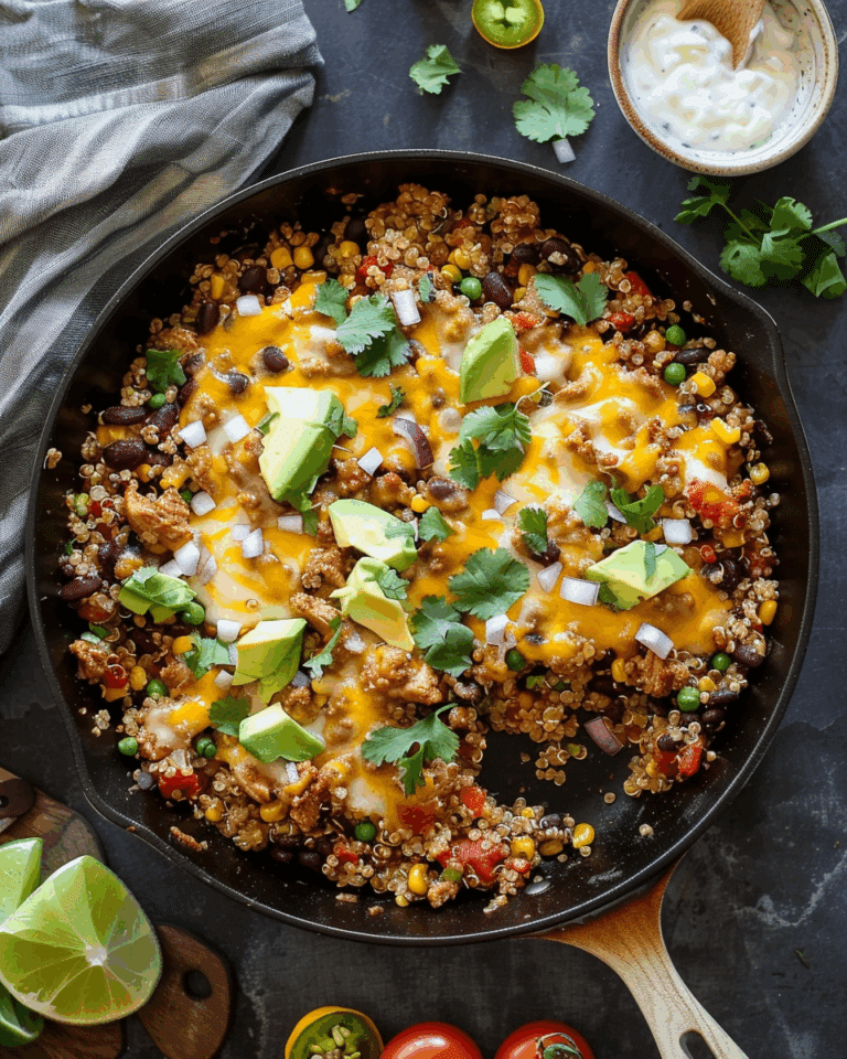 Turkey Taco Quinoa Skillet