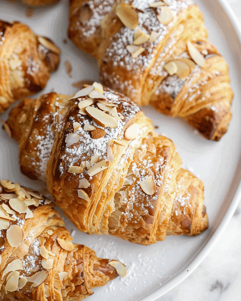 Irresistible Almond-Filled Croissants