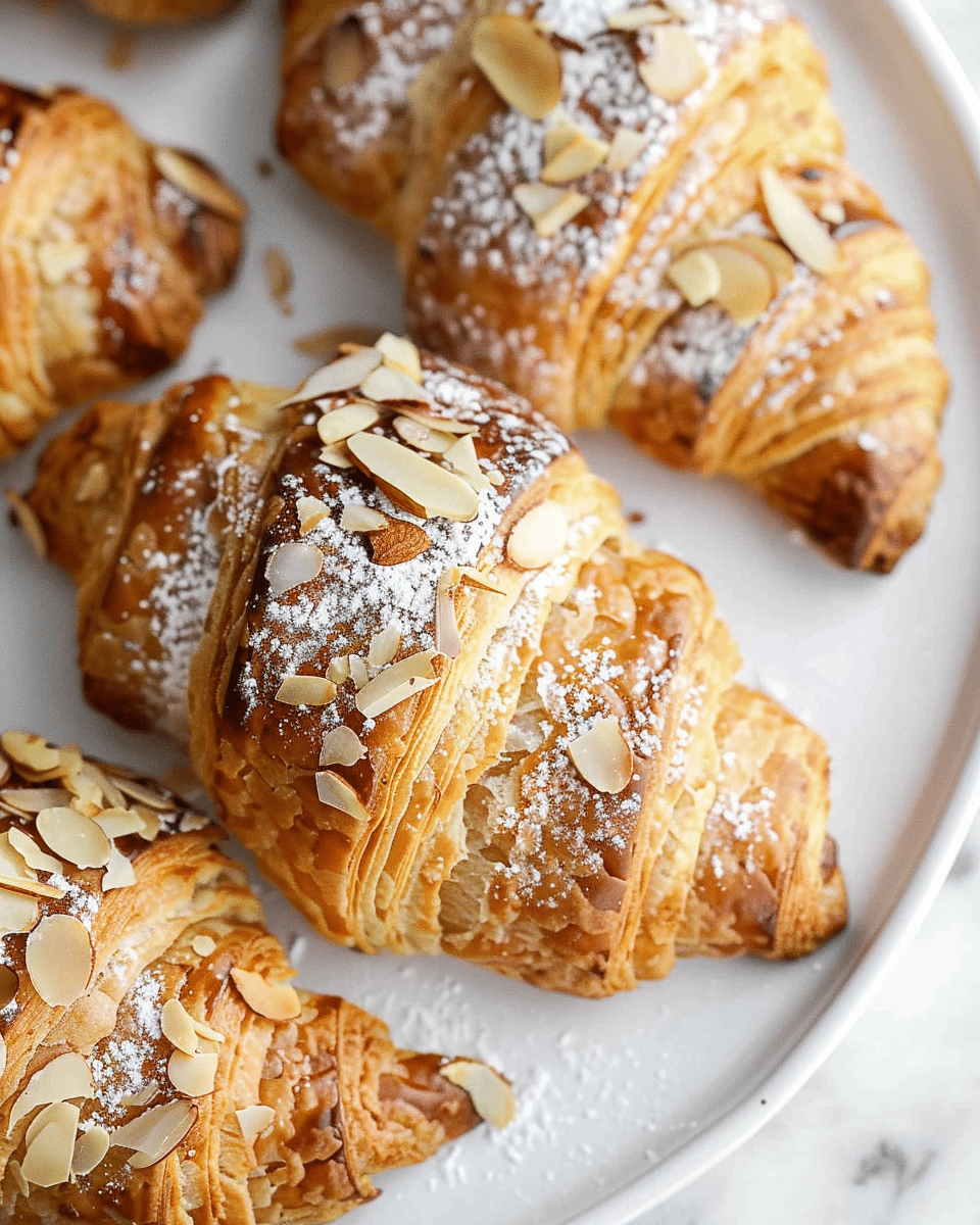 Irresistible Almond-Filled Croissants