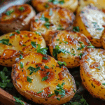 Crispy Garlic Butter Potatoes