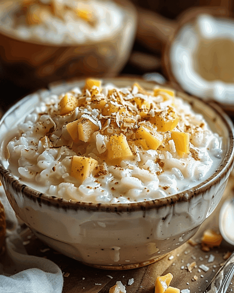 Creamy Coconut Rice Pudding