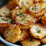 Garlic Bread Ritz Bits Snack