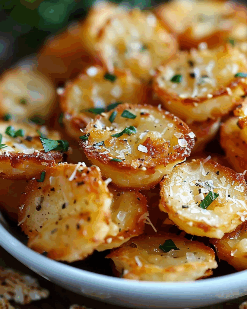 Garlic Bread Ritz Bits Snack