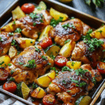 Hawaiian Chicken Sheet Pan