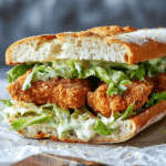 Crispy Chicken Caesar Sandwich Recipe