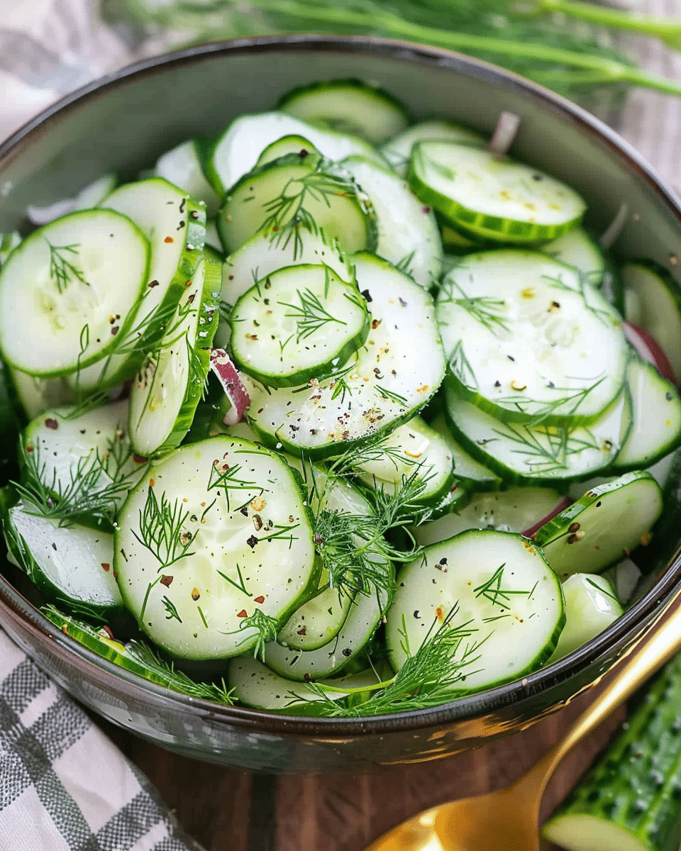 Cucumber Dill Salad