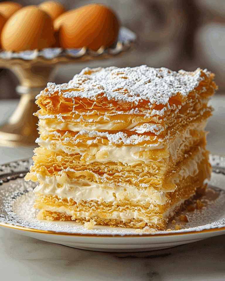 Easy Napoleon Cake