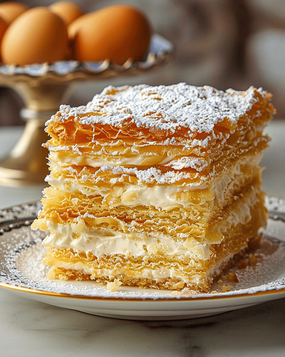 Easy Napoleon Cake