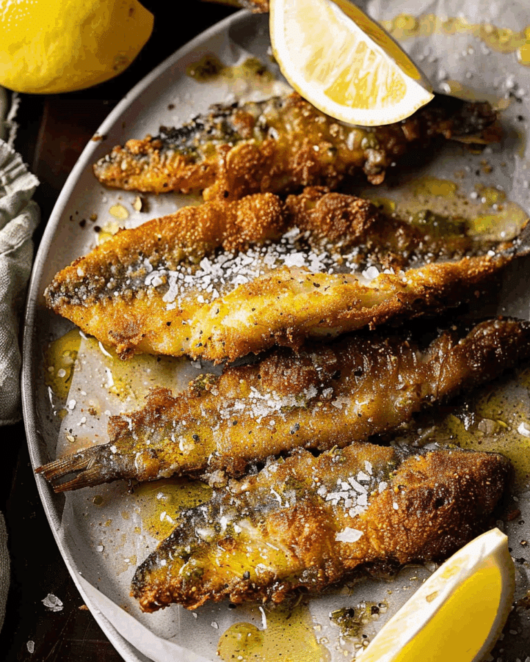 Fried Sardines