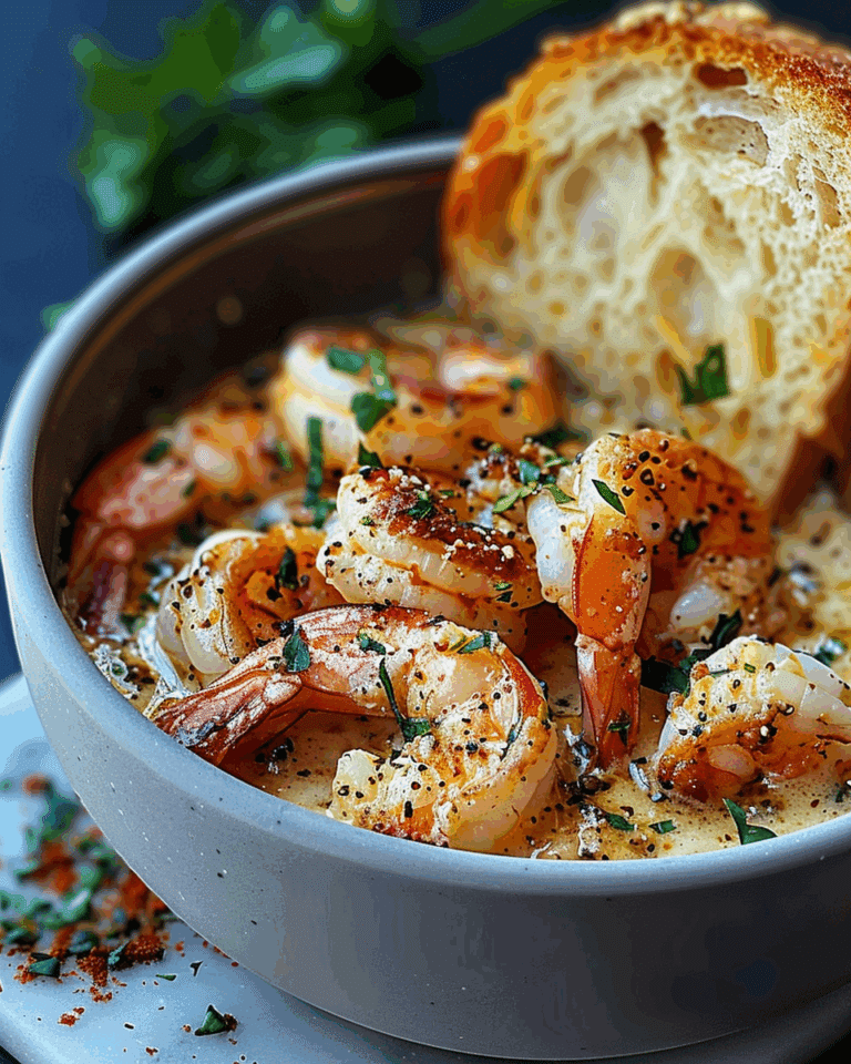 Shrimp Scampi Bowls with Garlic Bread