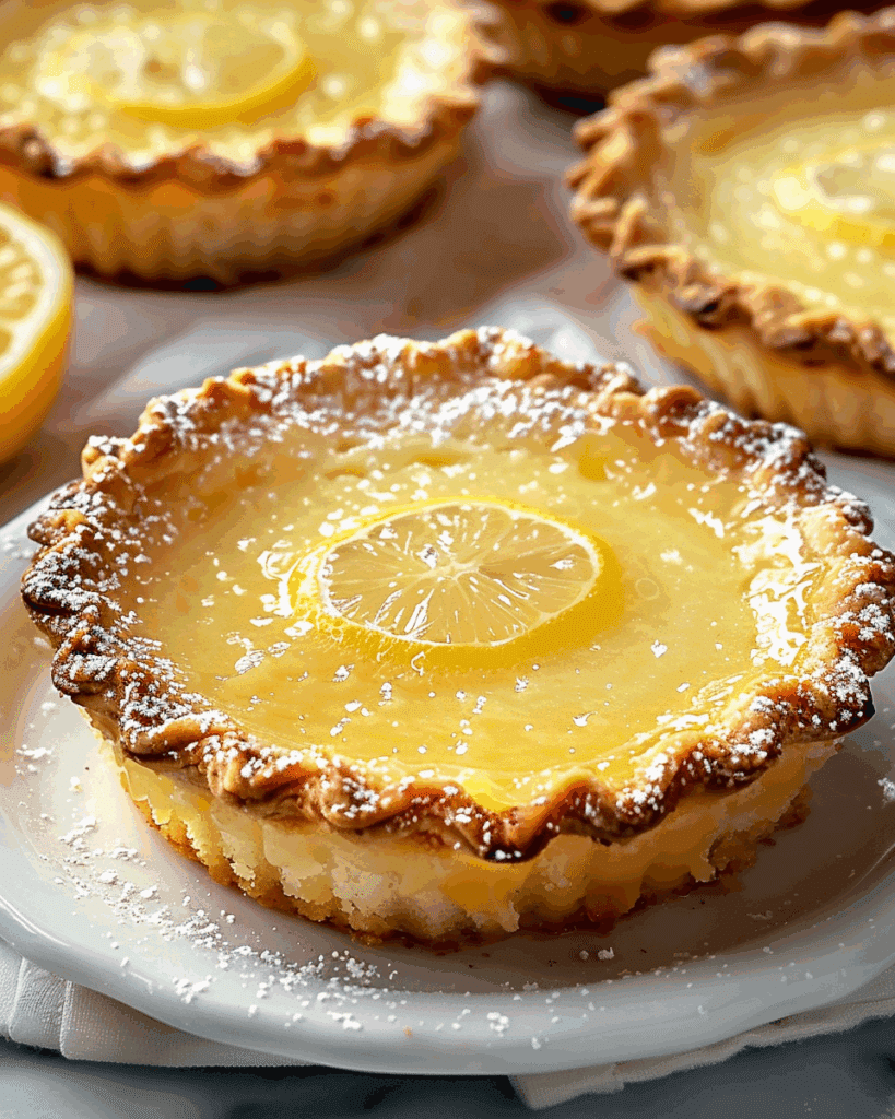 Baby Lemon Impossible Pies – Zesty and Creamy Mini Desserts