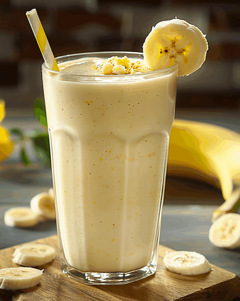 Banana Chamomile Tea Smoothie Recipe