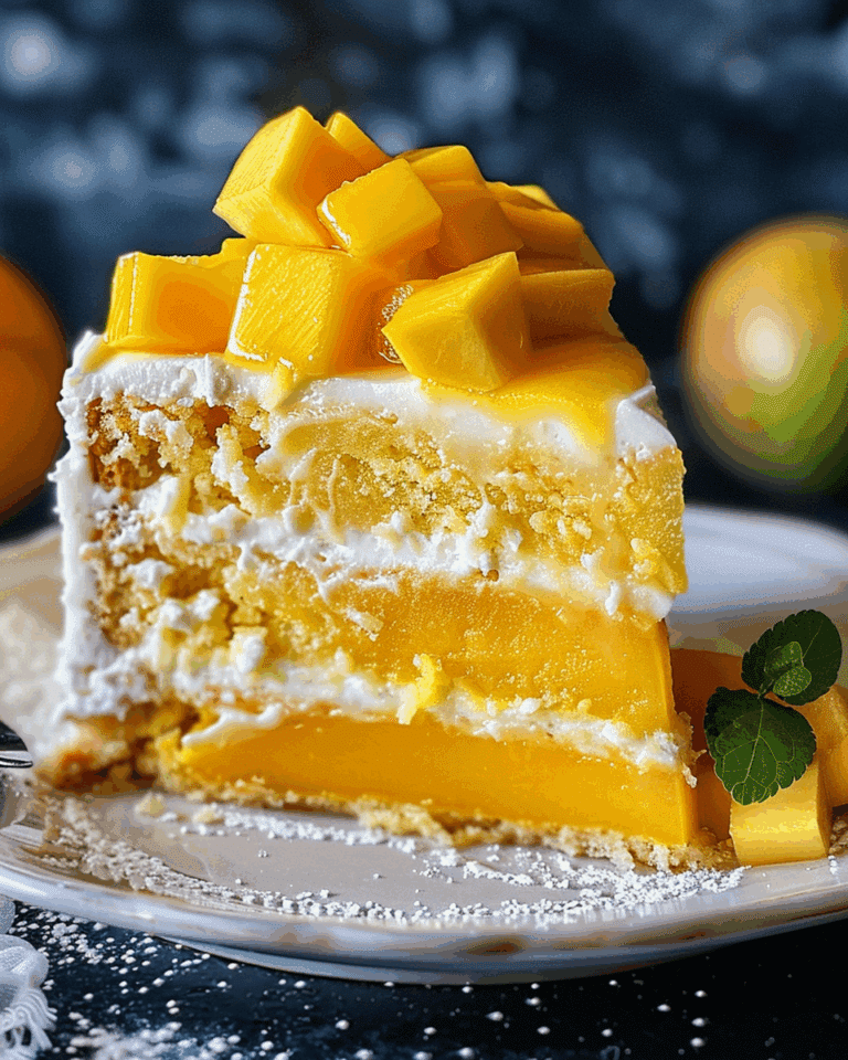 Creamy Mango Cake