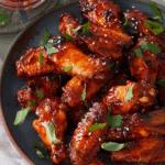 Honey Sriracha Chicken Wings