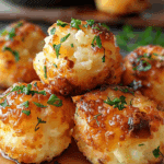 Mashed Potato Cheese Puffs