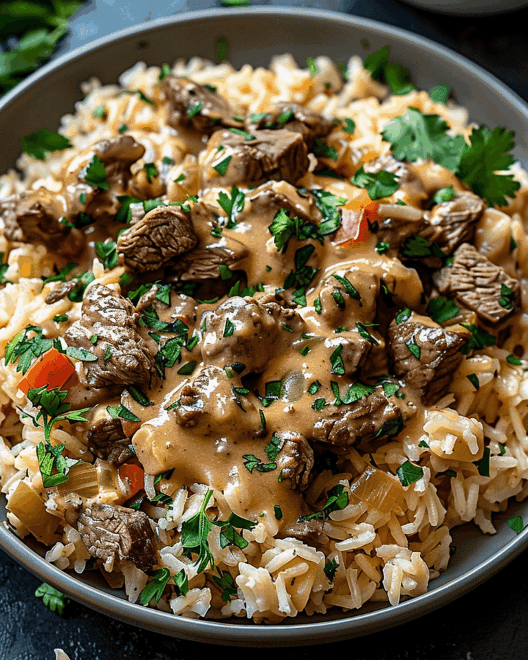 Steak Queso Rice