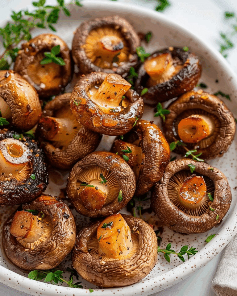 Air Fryer Mushrooms