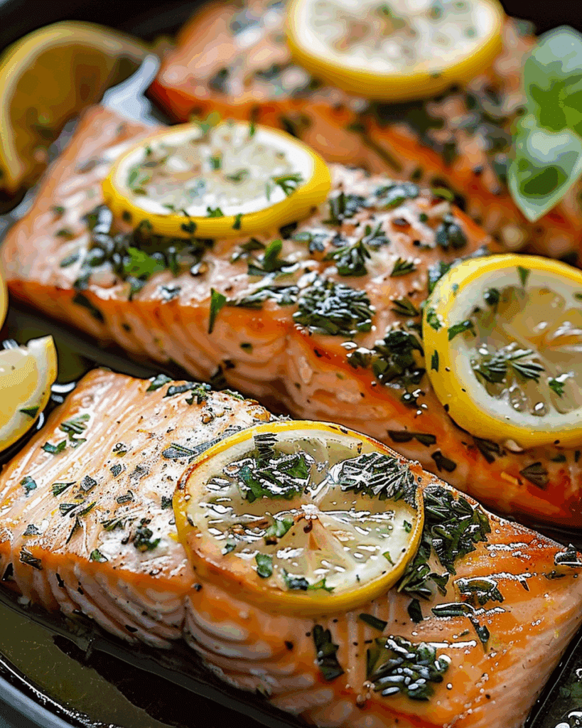 Lemon Basil Salmon