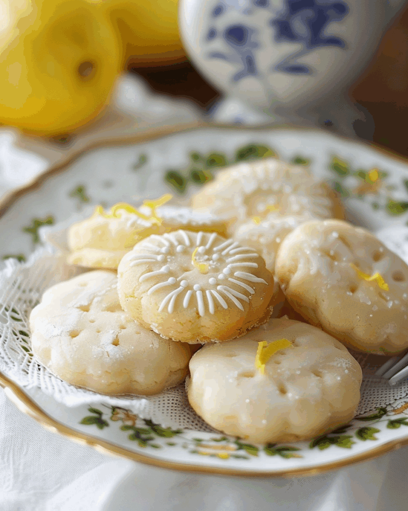 Lemon High Tea Cookies