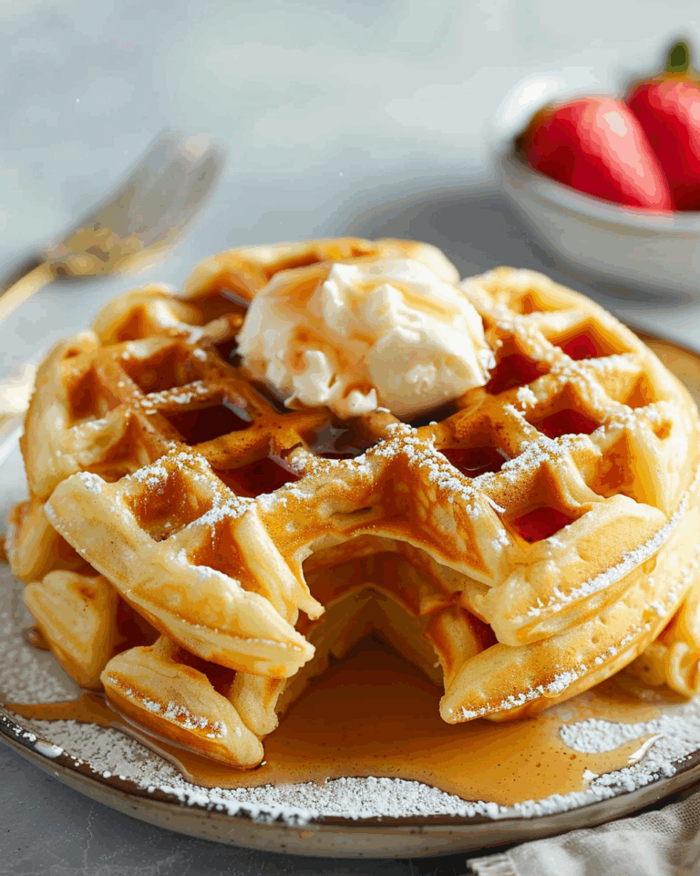 Protein Waffles Recipe – 41 Grams of Protein!