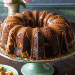 Peanut Butter‑Filled Chocolate Bundt Cake
