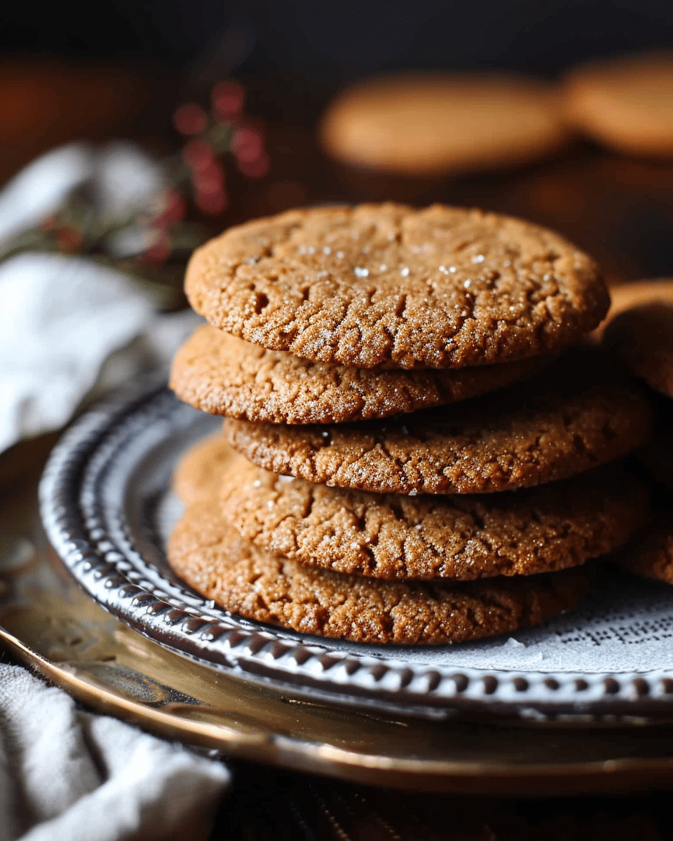 Gingersnap Cookies