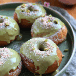 Pistachio Doughnuts