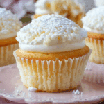 Fluffy Japanese Cotton Cheesecake Cupcakes