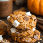 Pumpkin Smores Cookies 6 Pumpkin Smores Cookies