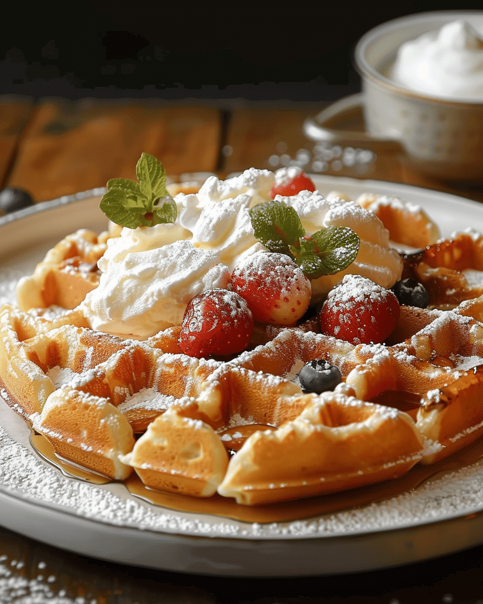 Bubble Egg Waffles