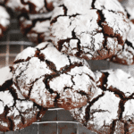 Gluten‑Free Chocolate Crinkle Cookies