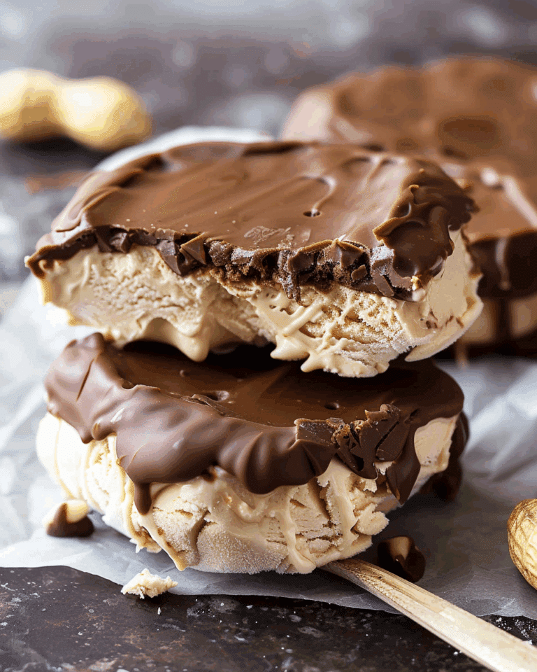 Peanut Butter Frozen Yogurt Bars
