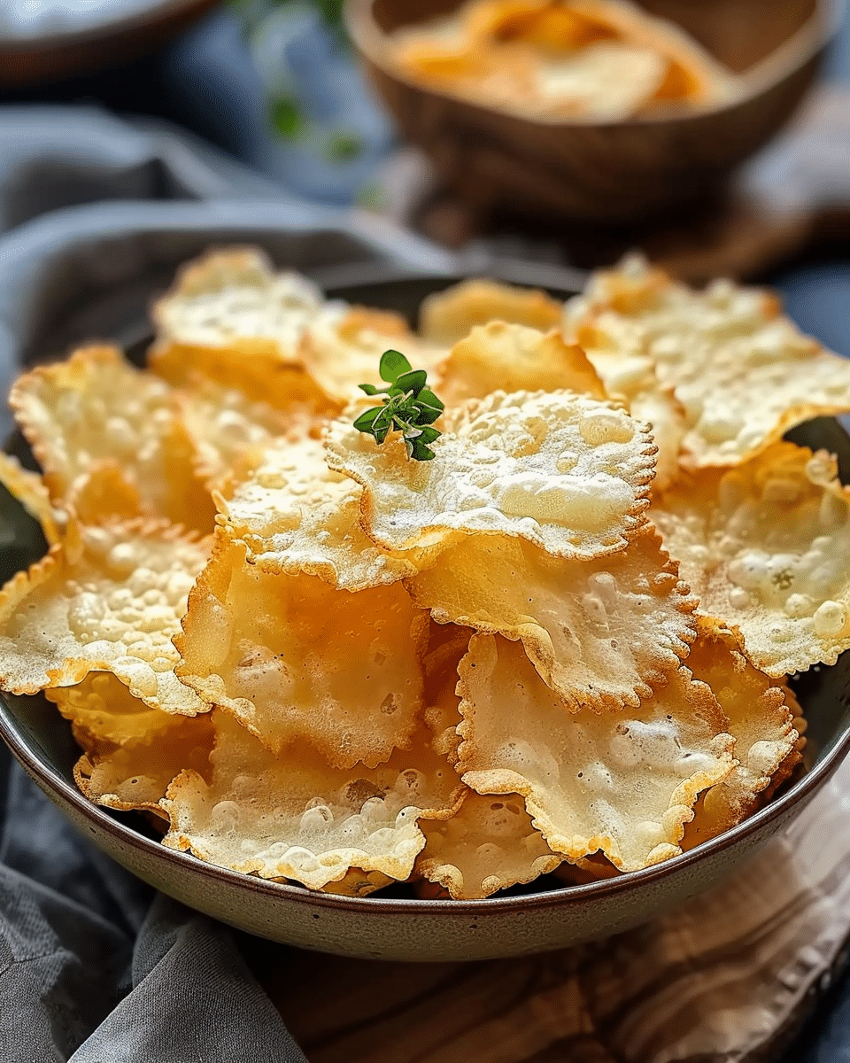 Crispy Low-Carb Cottage Cheese Chips