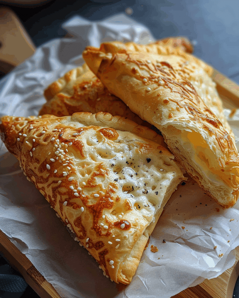 Irresistible Cheese Fatayer Recipe with Golden Flaky Crust
