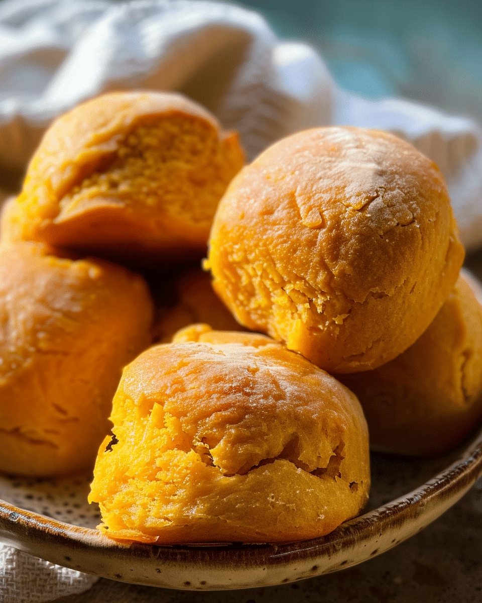 Gluten Free Sweet Potato Rolls (No Yeast)