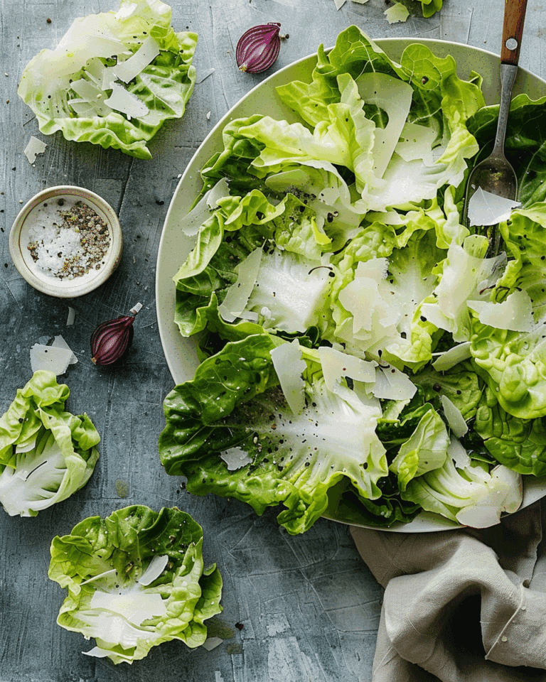Autumn Crunch Butter Lettuce Salad