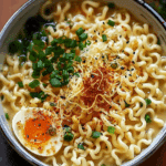 Creamy Garlic Parmesan Ramen