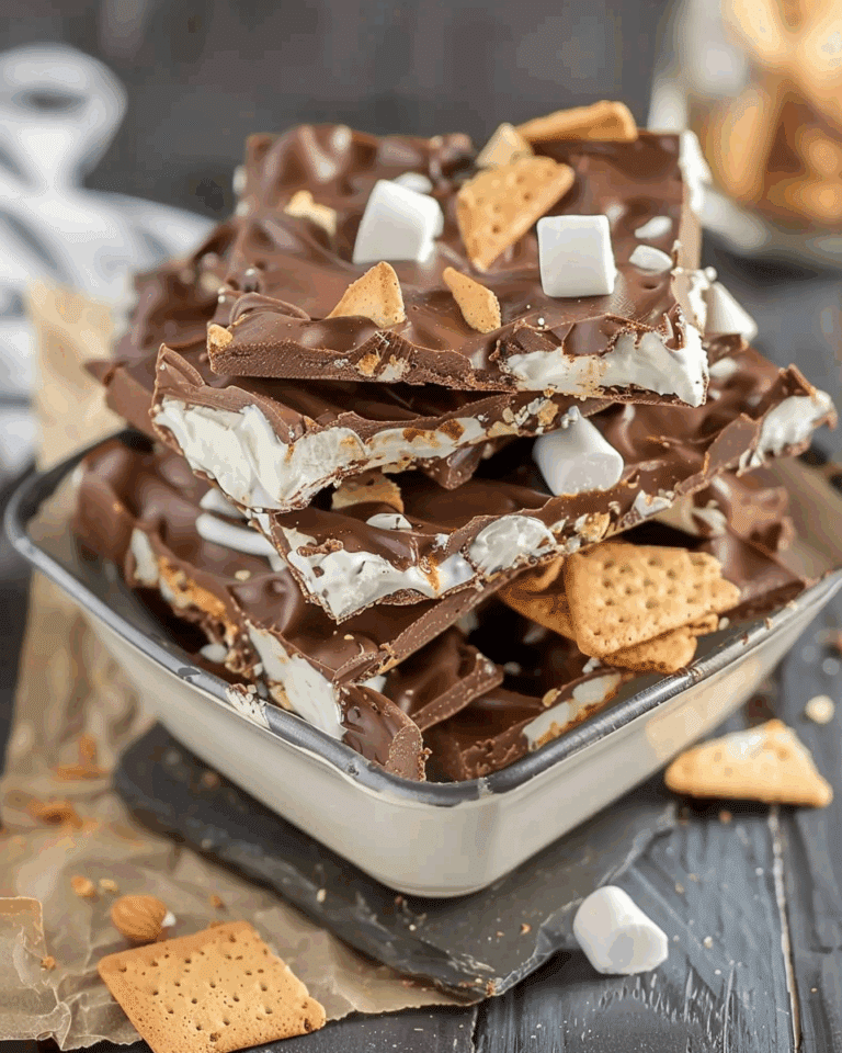 S’mores Chocolate Bark