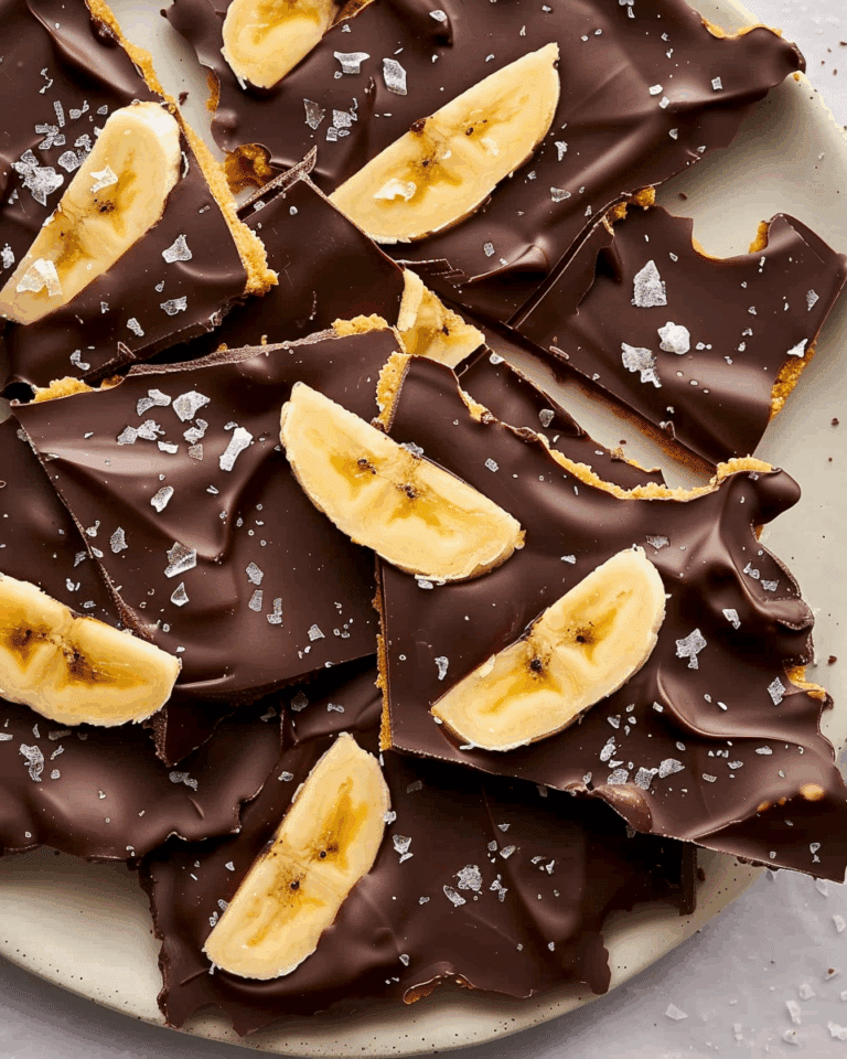 Viral Chocolate Banana Bark