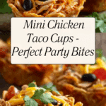 Mini Chicken Taco Cups Recipe