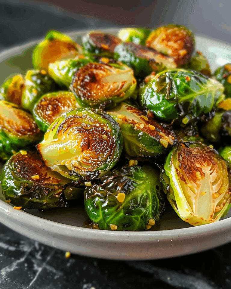 Easy Air Fryer Brussels Sprouts